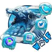 Free play online Ice Wolf Launcher Theme APK