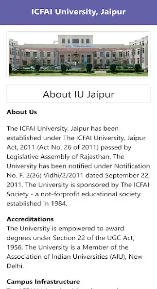 Play ICFAI University Jaipur Admiss as an online game ICFAI University Jaipur Admiss with UptoPlay