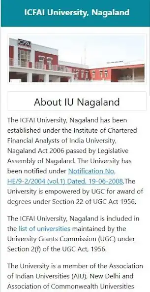 Play ICFAI University Nagaland Admi as an online game ICFAI University Nagaland Admi with UptoPlay