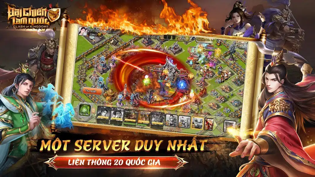 Play Đại Chiến Tam Quốc  and enjoy Đại Chiến Tam Quốc with UptoPlay
