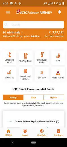 Play ICICIdirect Money–All Mutual Funds, SIP & ELSS App  and enjoy ICICIdirect Money–All Mutual Funds, SIP & ELSS App with UptoPlay