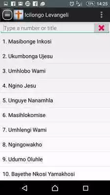 Play Icilongo Levangeli Hymnal