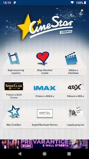 Play iCineStar as an online game iCineStar with UptoPlay