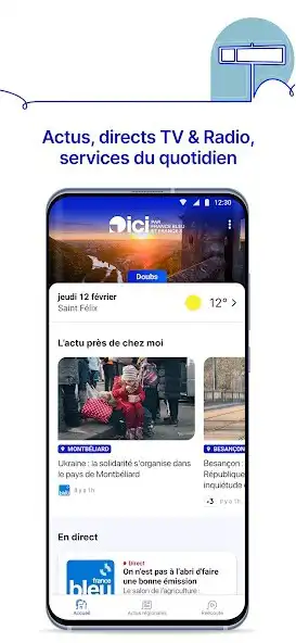 Play ici par France Bleu  France 3 as an online game ici par France Bleu  France 3 with UptoPlay
