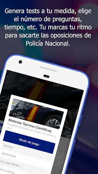 Play iCNP - Oposiciones Policía Nacional as an online game iCNP - Oposiciones Policía Nacional with UptoPlay