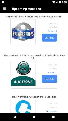 Play iCollector Live Auctions  and enjoy iCollector Live Auctions with UptoPlay