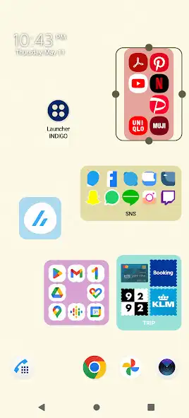 Play Icon Shortcut INDIGO - Lite  and enjoy Icon Shortcut INDIGO - Lite with UptoPlay