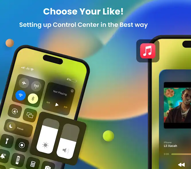 Play iControl Center iOS 16 as an online game iControl Center iOS 16 with UptoPlay