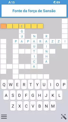 iCruzadinha Palavras Cruzadas online game with UptoPlay