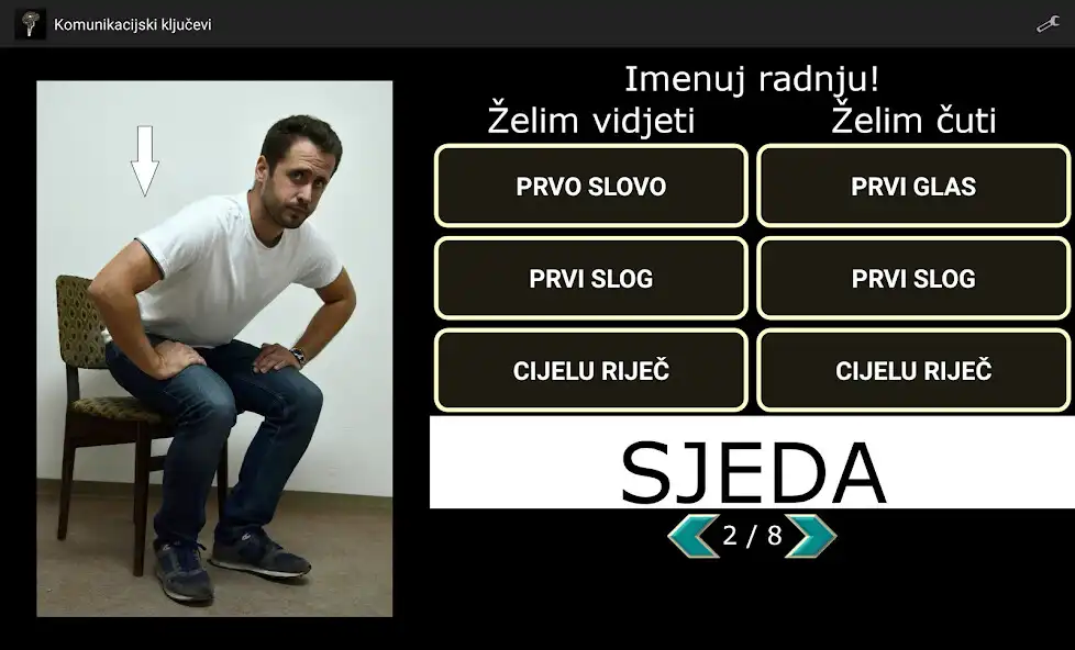 Play ICT-AAC Komunikacijski ključev as an online game ICT-AAC Komunikacijski ključev with UptoPlay