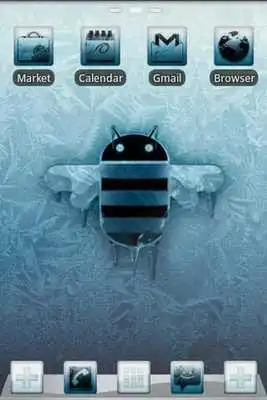 Play ICY GO Launcher Theme
