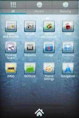 Play ICY GO Launcher Theme