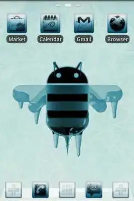 Play ICY GO Launcher Theme