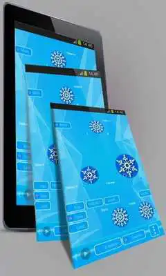 Play Icy landscape Poweramp Skin