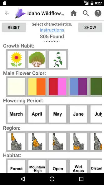 Play Idaho Wildflowers as an online game Idaho Wildflowers with UptoPlay