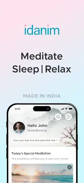 Play Idanim: Meditate, Sleep, Relax as an online game Idanim: Meditate, Sleep, Relax with UptoPlay