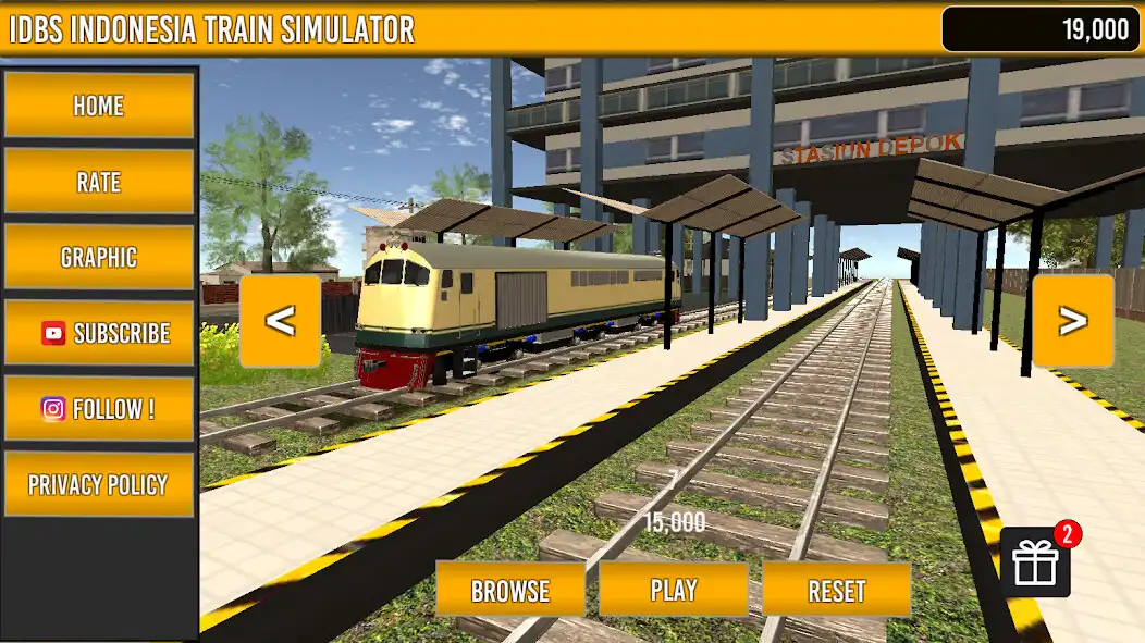 Play IDBS Indonesia Train Simulator  and enjoy IDBS Indonesia Train Simulator with UptoPlay