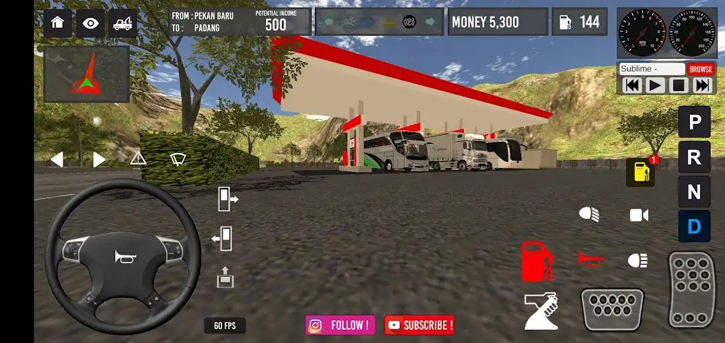 Play IDBS Simulator Bus Sumatera as an online game IDBS Simulator Bus Sumatera with UptoPlay