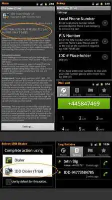 Play IDD Dialer (Trial)