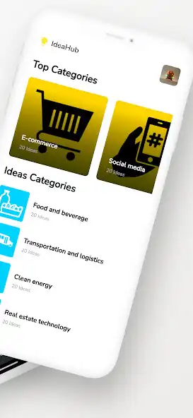 Play IdeaHub: Find Startup Ideas as an online game IdeaHub: Find Startup Ideas with UptoPlay