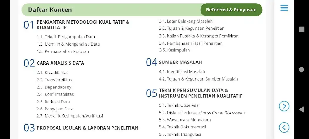 Play IDE Akuntansi: Metode Penelitian as an online game IDE Akuntansi: Metode Penelitian with UptoPlay