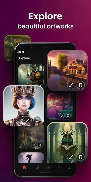 Play Idealize : AI Art Generator as an online game Idealize : AI Art Generator with UptoPlay