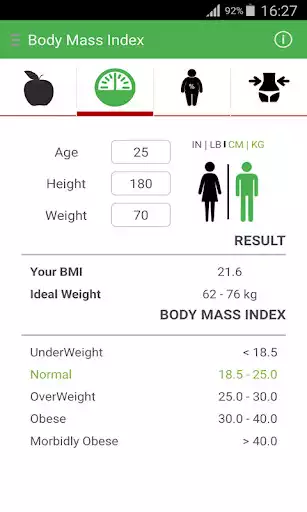 Play Ideal Weight Calculator as an online game Ideal Weight Calculator with UptoPlay