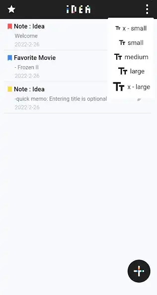 Play IDEA Note (Memo  Bookmark) as an online game IDEA Note (Memo  Bookmark) with UptoPlay