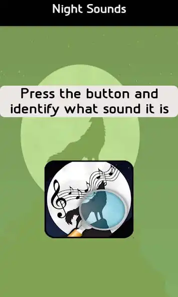 Play Identifier of night sounds as an online game Identifier of night sounds with UptoPlay