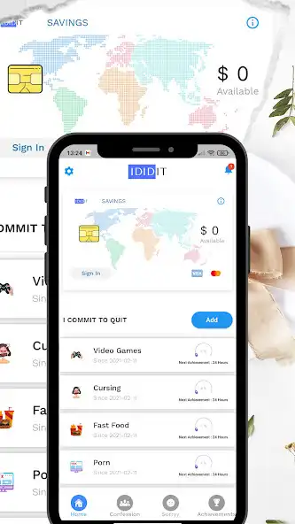 Play IDIDIT - Bad Habit Tracker and Recovery Tool  and enjoy IDIDIT - Bad Habit Tracker and Recovery Tool with UptoPlay