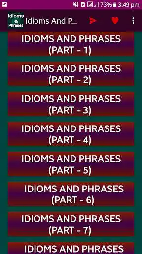 Play Idioms and Phrases in Bangla as an online game Idioms and Phrases in Bangla with UptoPlay