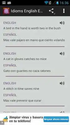 Play Idioms English Spanish