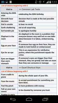Play Idioms- Grammar