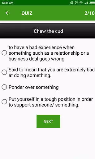 Play Idioms Phrases And Sayings with Quiz as an online game Idioms Phrases And Sayings with Quiz with UptoPlay