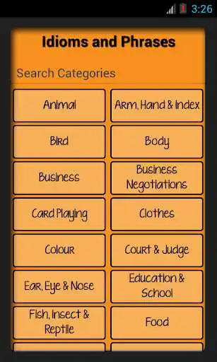 Play Idioms & Phrases with Meaning  and enjoy Idioms & Phrases with Meaning with UptoPlay