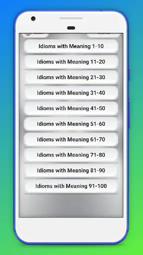 Play Idioms with Hindi Meaning Offline as an online game Idioms with Hindi Meaning Offline with UptoPlay