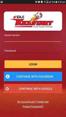 Play IDLC Kickstart Fantasy Football Challenge Play IDLC Kickstart Fantasy Football Challenge