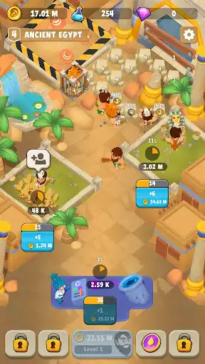 Play Idle Ages : Merge  Mine  and enjoy Idle Ages : Merge  Mine with UptoPlay