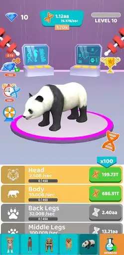 Play Idle Animal Evolution  and enjoy Idle Animal Evolution with UptoPlay