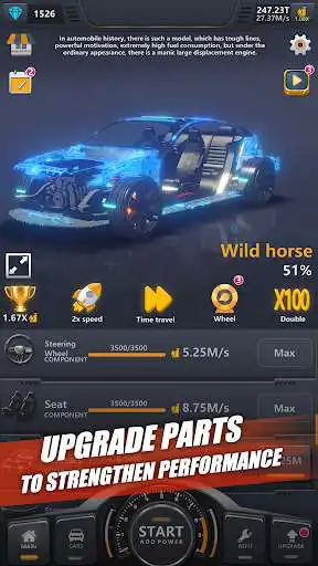 Play Idle Assemble:Car as an online game Idle Assemble:Car with UptoPlay