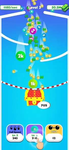 Play Idle Ball Merge as an online game Idle Ball Merge with UptoPlay
