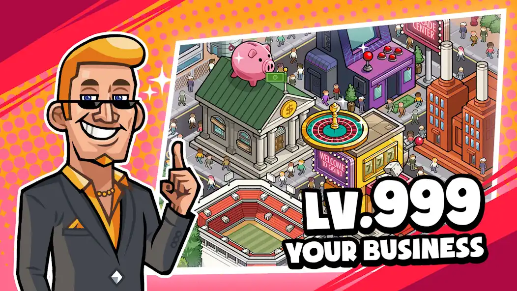 Play Idle Billionaire Tycoon as an online game Idle Billionaire Tycoon with UptoPlay