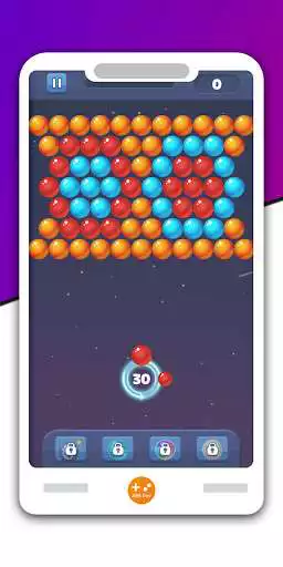 Play Idle Bubble Shooter as an online game Idle Bubble Shooter with UptoPlay