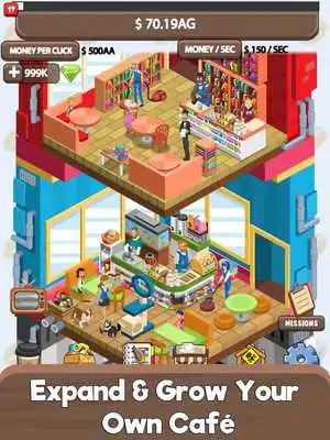 Play Idle Cafe Tycoon
