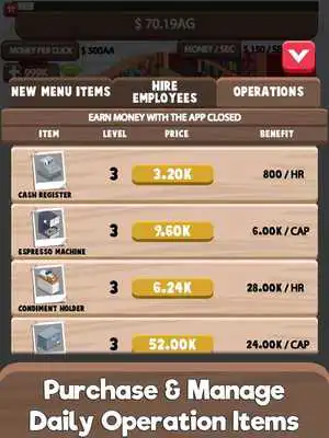 Play Idle Cafe Tycoon