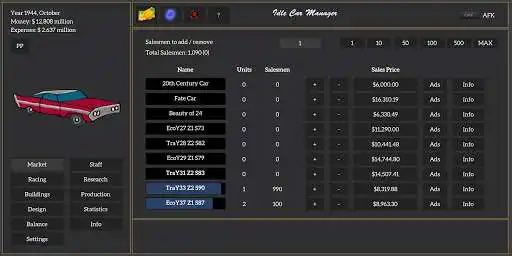 Play Idle Car Manager as an online game Idle Car Manager with UptoPlay