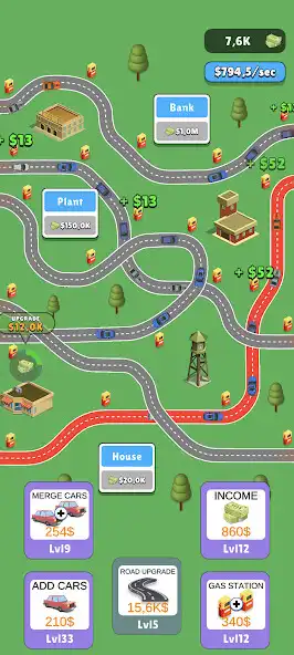 Play Idle Car Tycoon Traffic Jam as an online game Idle Car Tycoon Traffic Jam with UptoPlay
