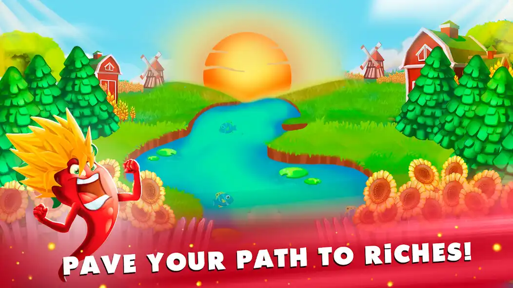 Play Idle Clicker: Farming in Rainbow Village as an online game Idle Clicker: Farming in Rainbow Village with UptoPlay