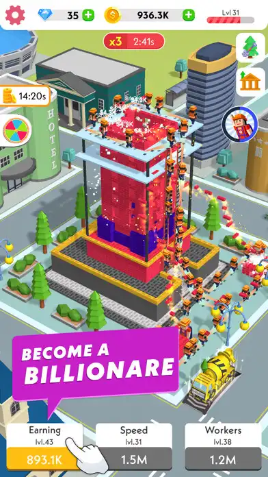 Play Idle Construction 3D  and enjoy Idle Construction 3D with UptoPlay