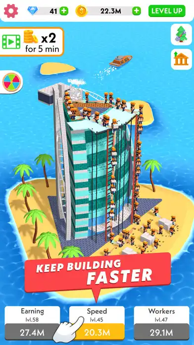 UptoPlay ile Idle Construction 3D'yi çevrimiçi bir oyun olarak Idle Construction 3D oynayın